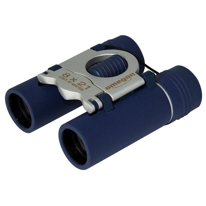 Omegon Binoclu Pocketstar 8x21, albastru