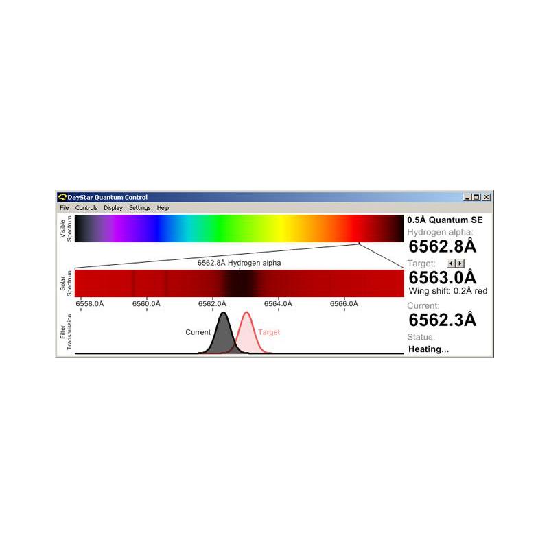 DayStar Filtre Filtru 0.5Å H-alpha Quantum SE