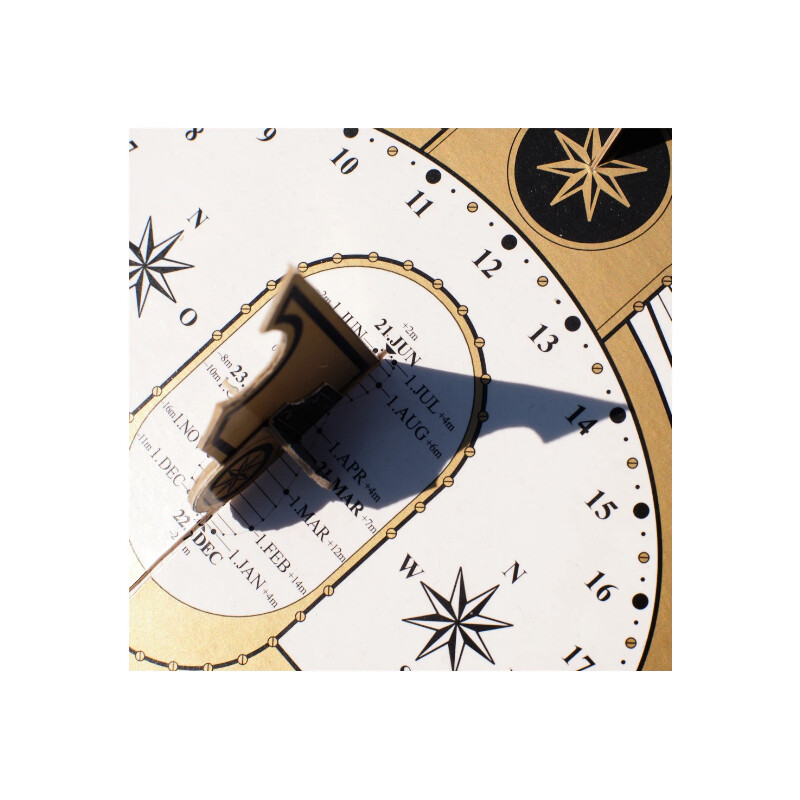 AstroMedia Kit Ceasul solar busolă