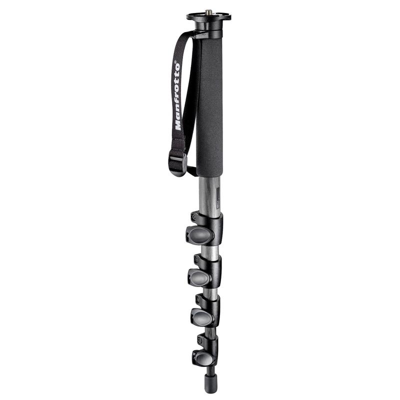 Manfrotto Monopied din carbon 695CX Magfiber 5 segmente