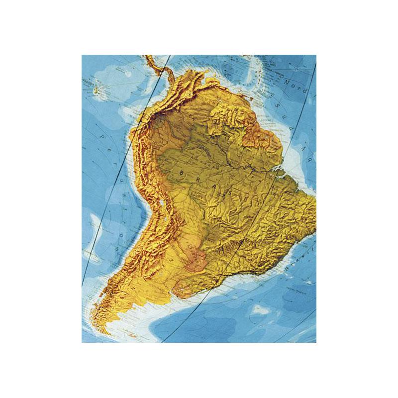 Columbus Glob cu stand Duo 51cm Holzfuß