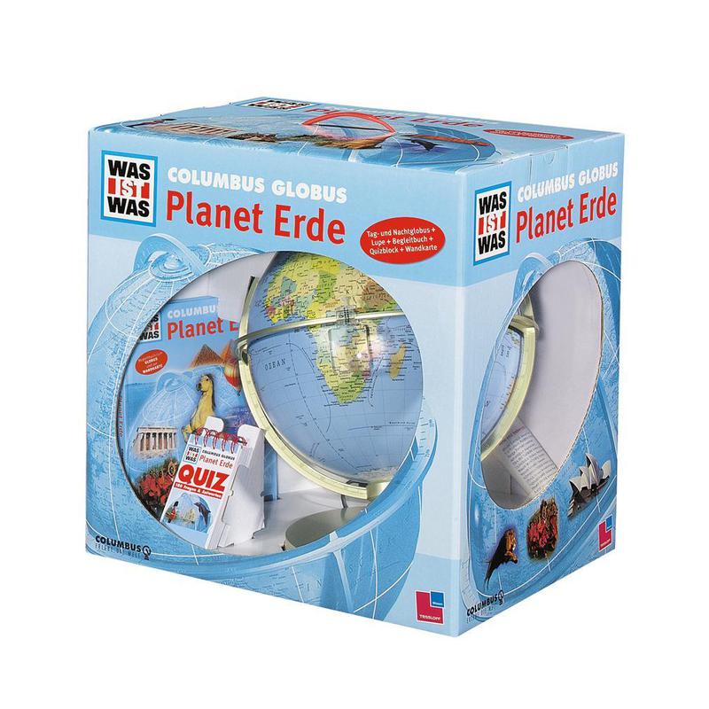 Columbus WAS IST WAS Globus "Planet Erde"