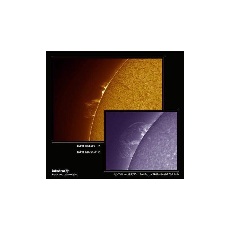 Lunt Solar Systems Telescop solar Lunt ST 60/500 LS60T Ha B1200 FT OTA