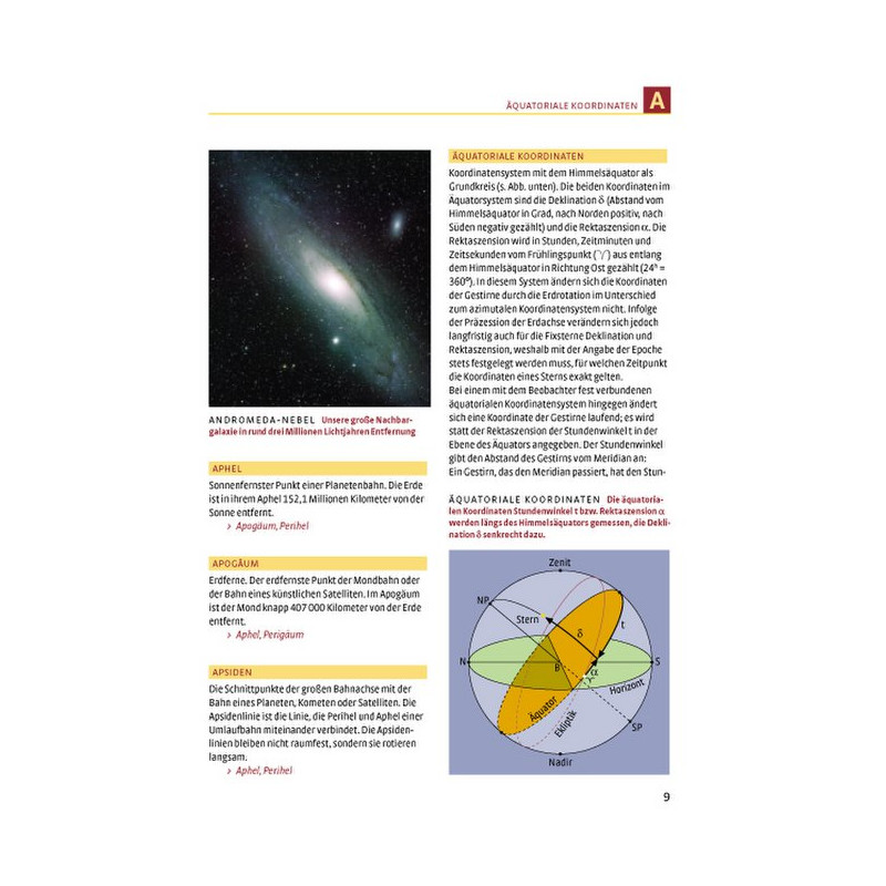 Kosmos Verlag Carte Wörterbuch der Astronomie
