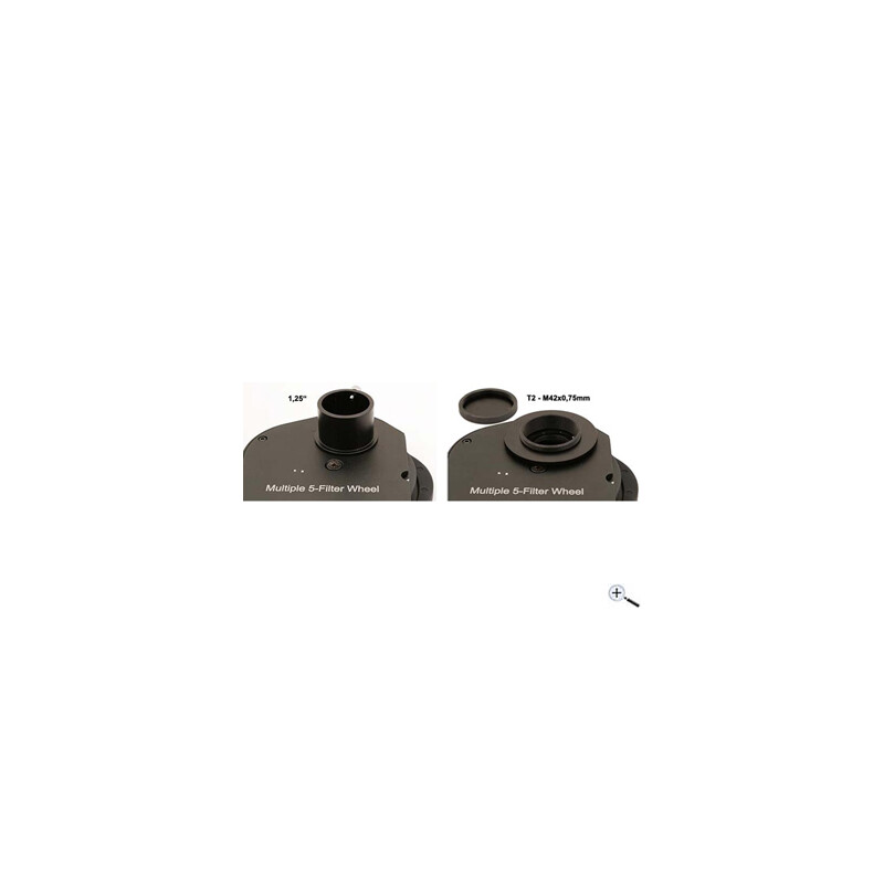 TS Optics Roată filtru pentru 5x filtre de 1,25''