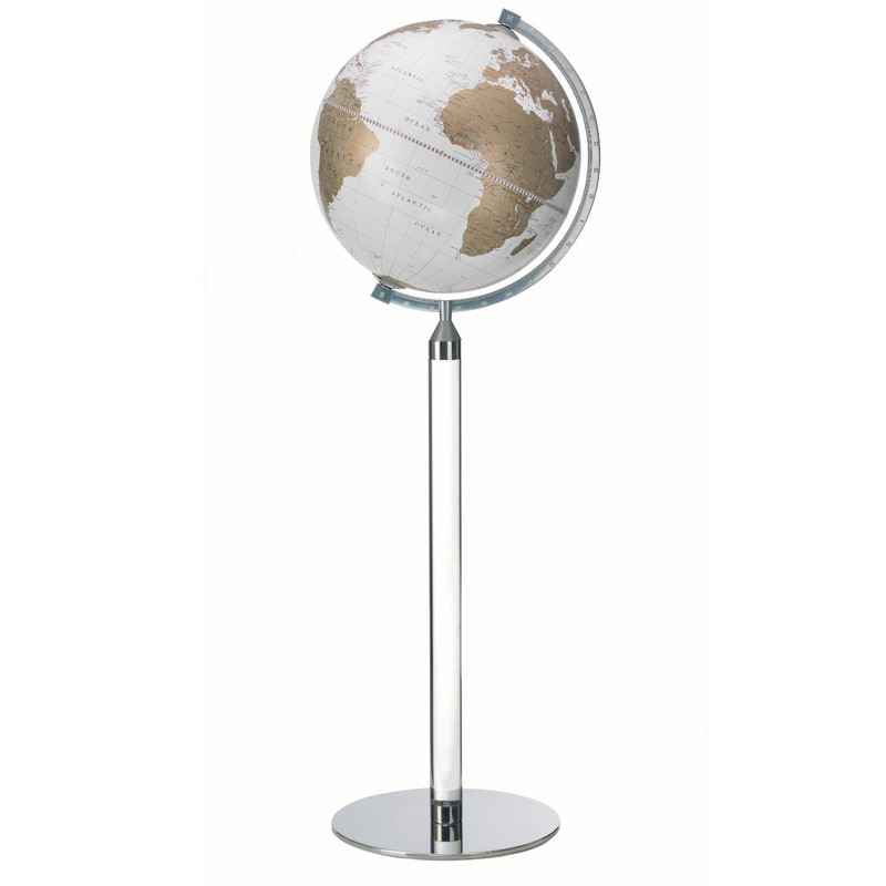 Zoffoli living Glob cu stand Vasco da Gama White/ Gold 40cm
