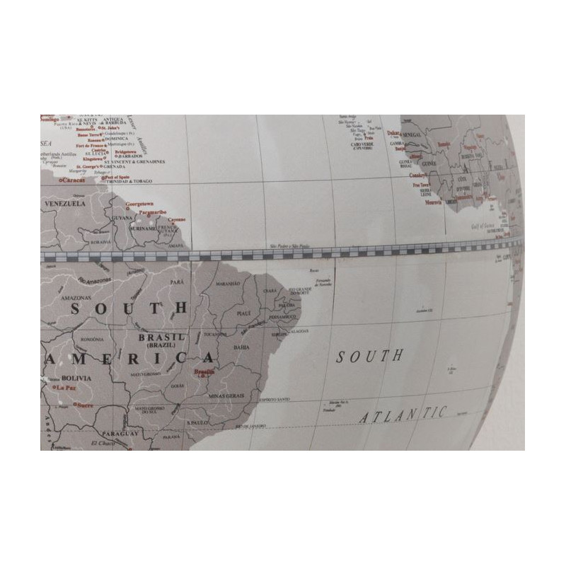 Zoffoli living Glob cu stand Vasco da Gama All White 40cm