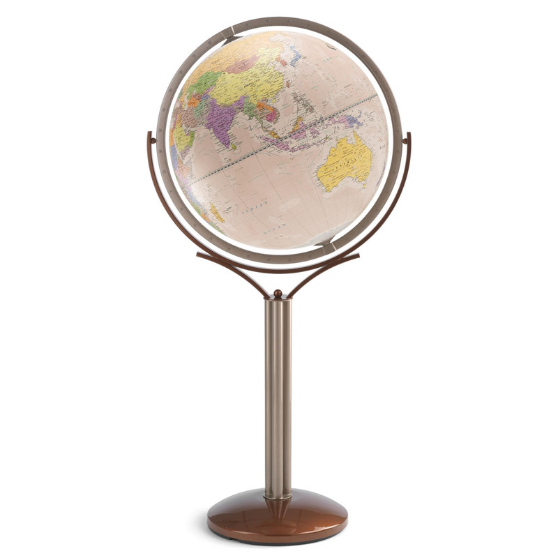 Zoffoli living Glob cu stand Magellano Rosa Antico 50cm