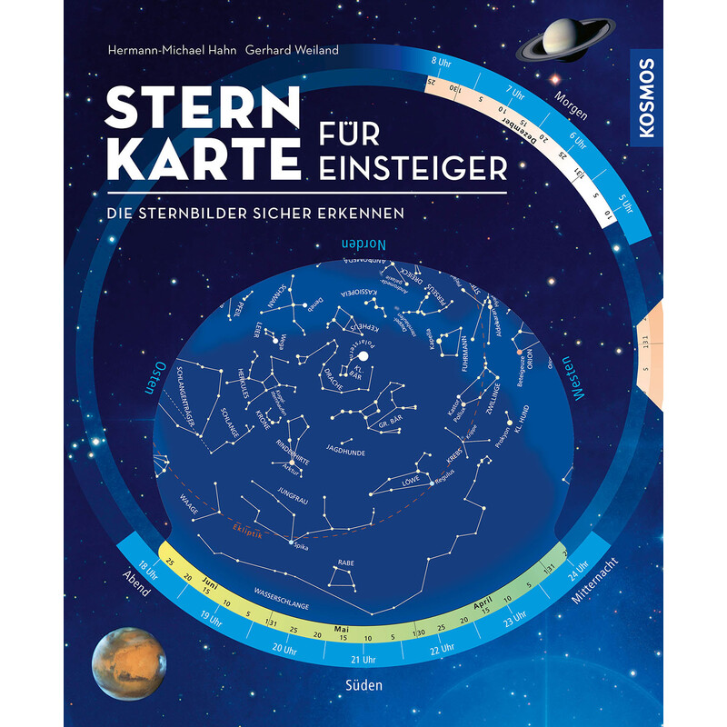 Kosmos Verlag Harta cerului Găseşte stelele - foarte simplu
