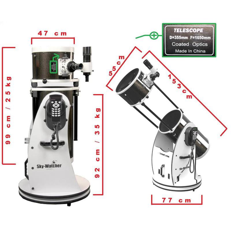 Skywatcher Telescop Dobson N 355/1600 Skyliner FlexTube BD DOB