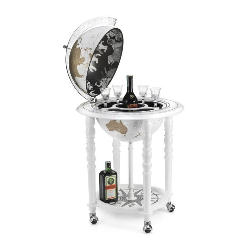 Zoffoli living Glob bar Elegance White 40cm