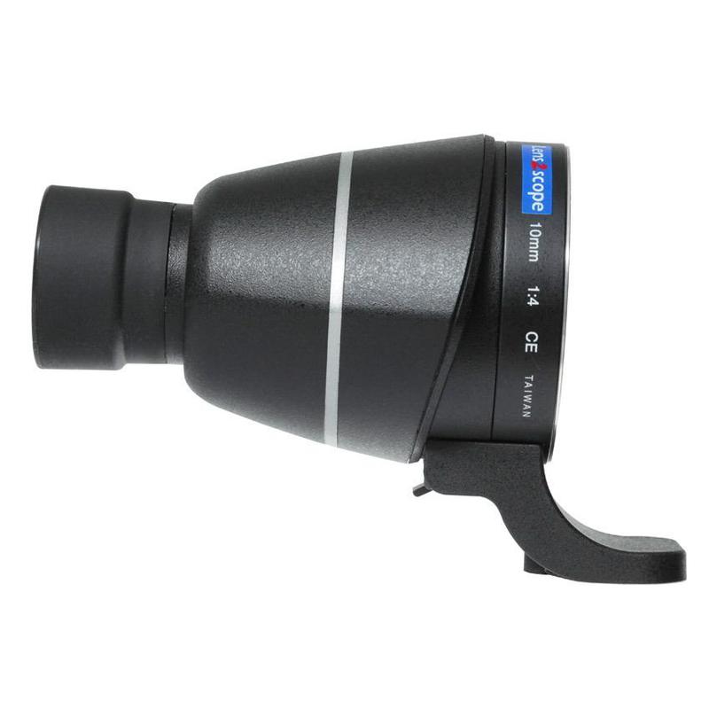 Lens2scope pentru Canon EOS, negru, vizualizare în unghi drept