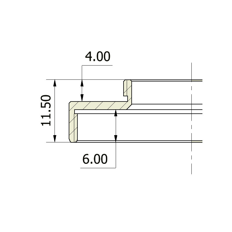 Omegon Adapter Adaptor montură C(tată) la T2 (mamă)