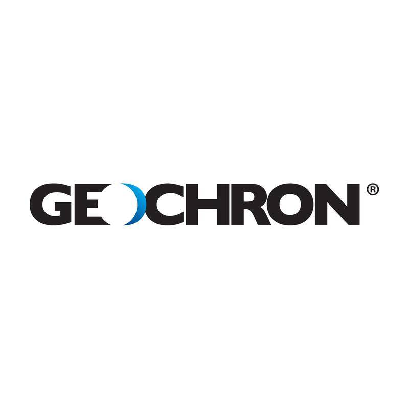 Geochron Boardroom Modell din lemn de nuc  şi cadru de culoare neagră