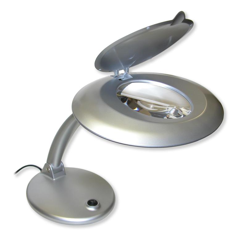 Carson Lupa Lampă de masă DeskBrite-400 cu lupă 1,75x/4x integrată
