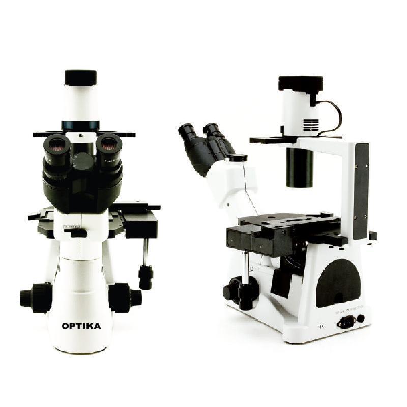 Optika XDS-3, Microscop inversat trinocular (cu platformă şi carcasă din aluminiu)