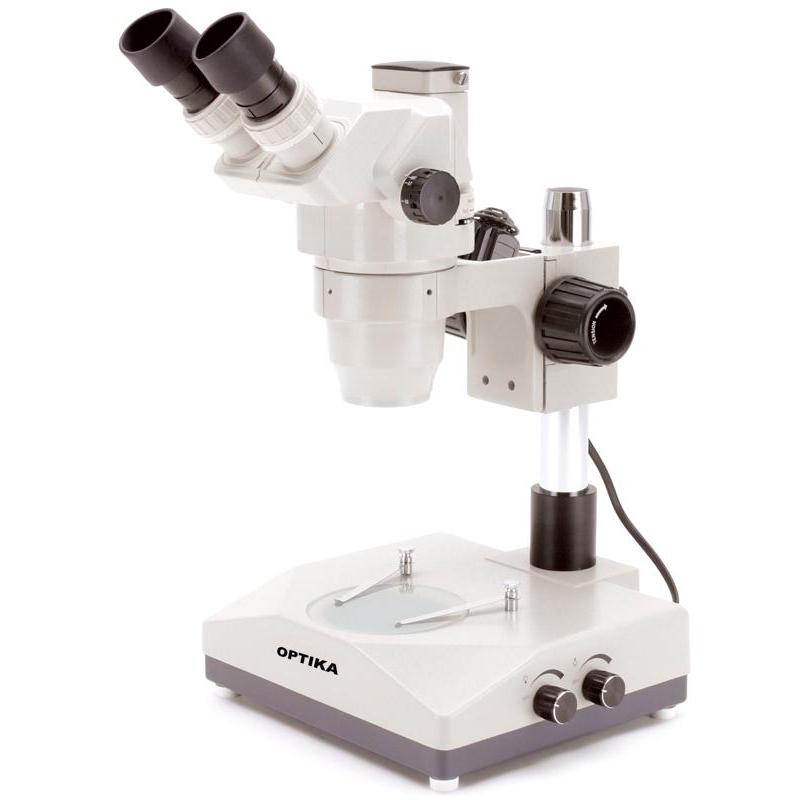 Optika   Microscop stereo zoom binocular SZR-13, stativ mobil suspendat