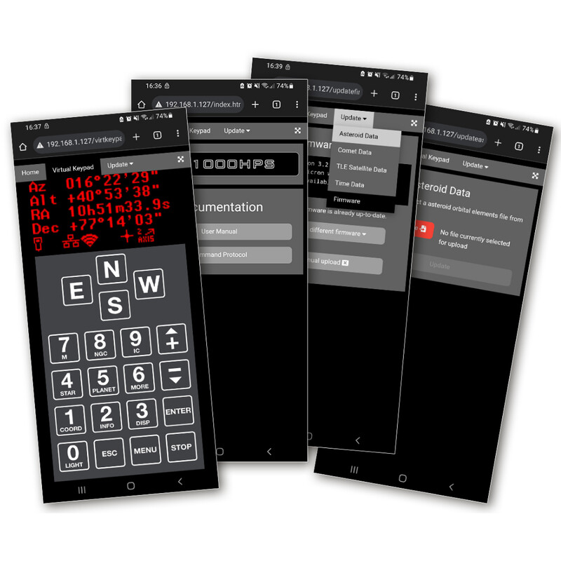 10Micron Montura AZ 2000 HPS Combi DT