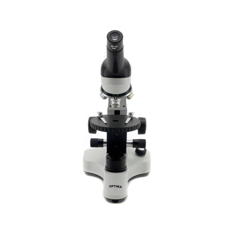 Optika Microscop monocular 400x, LED, cu acumulatori B-20R