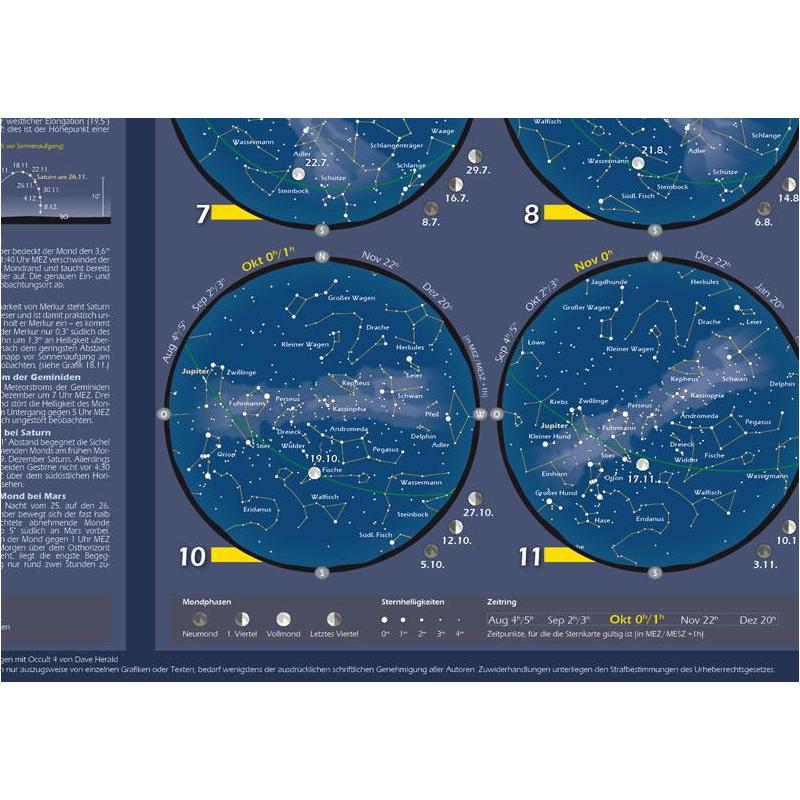 Astronomie-Verlag Poster Das Astronomische Jahr 2013