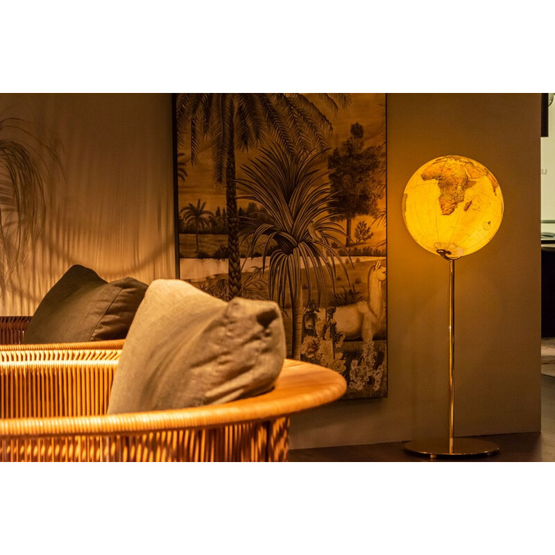 Columbus Royal Glob de podea picior de alamă 40cm