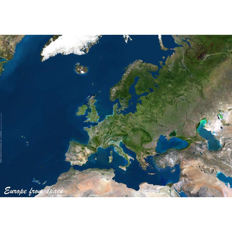 Planet Observer Harta continent Europa
