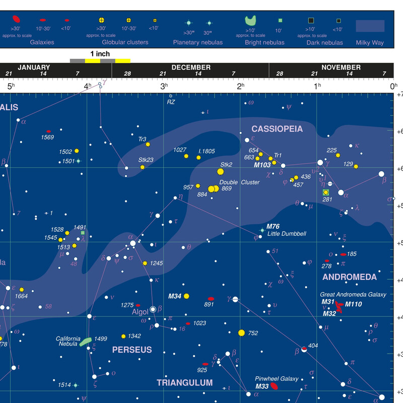 Orion Poster Deep Map 600, mapa pliabila