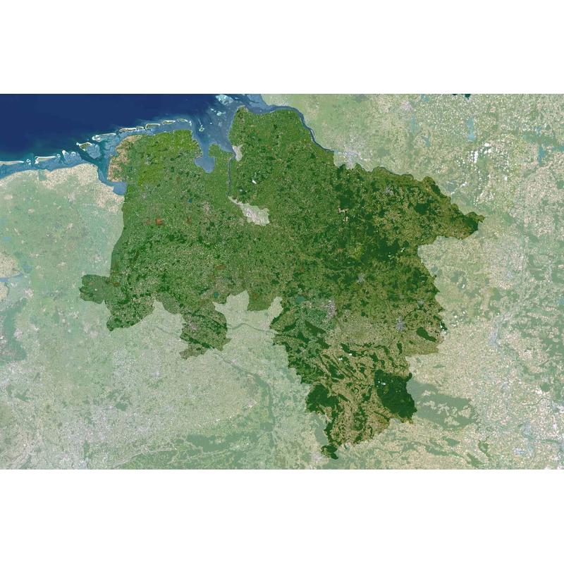 Planet Observer Harta regionala Niedersachsen