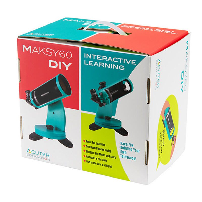 Acuter Telescop Maksutov MC 60/750 MAKSYGO-60 Mini Dobson DIY