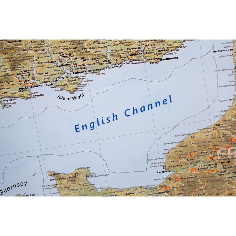 GeoMetro Harta United Kingdom (100 x 140 cm)