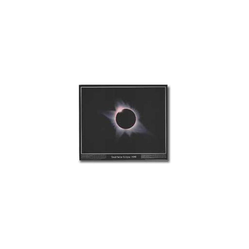 Poster Total Solar Eclipse 1999 - semnat de mana