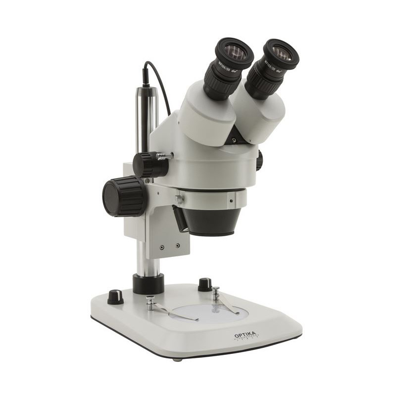 Optika Microscopul stereoscopic zoom Binoclu SZM-LED1, 7x-45x