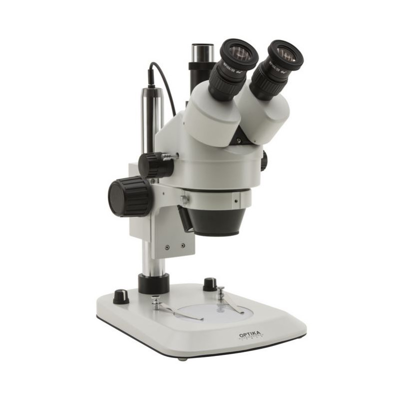 Optika Microscop stereo cu zoom, trinocular SZM-LED2