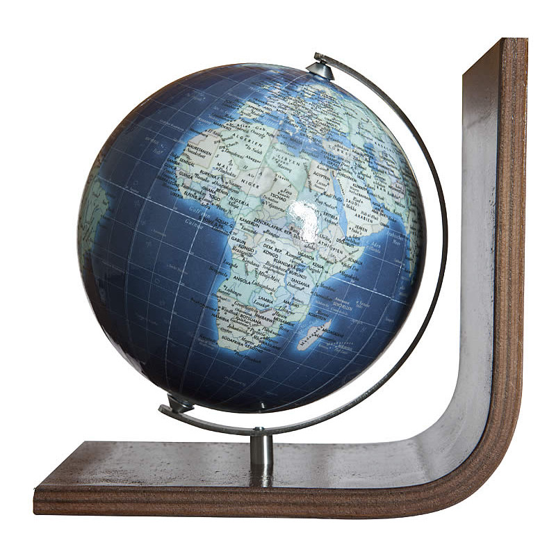 Columbus Duo Azzuro bookend globe BS241250