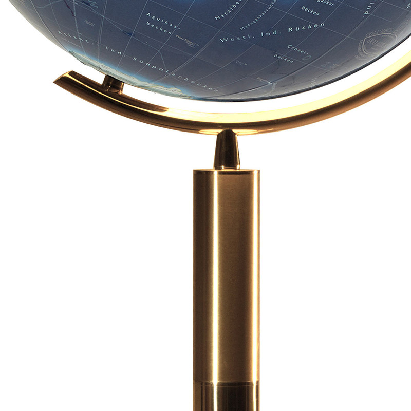 Columbus Glob cu stand Duo Azzurro oțel inoxidabil/ Wenger 40cm