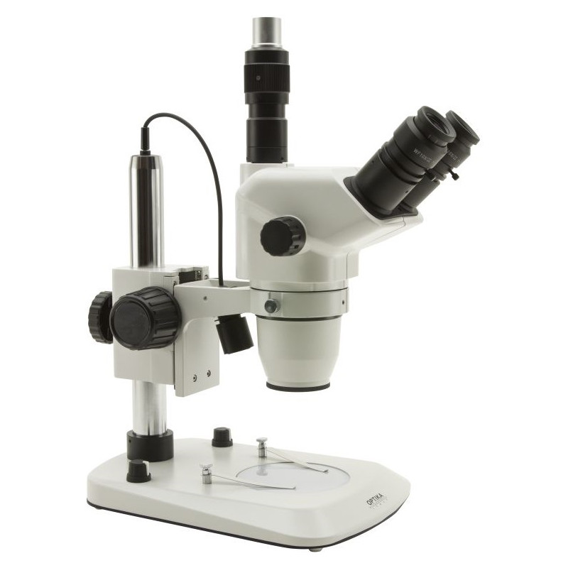 Optika Microscop stereo trinocular SZN-4, binocular, zoom, 7x-45x, LED