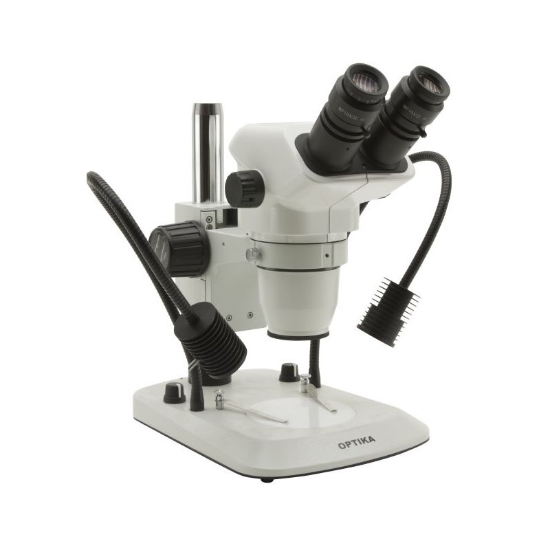 Optika Microscop stereo binocular SZN-5, binocular, zoom, 7x-45x, LED