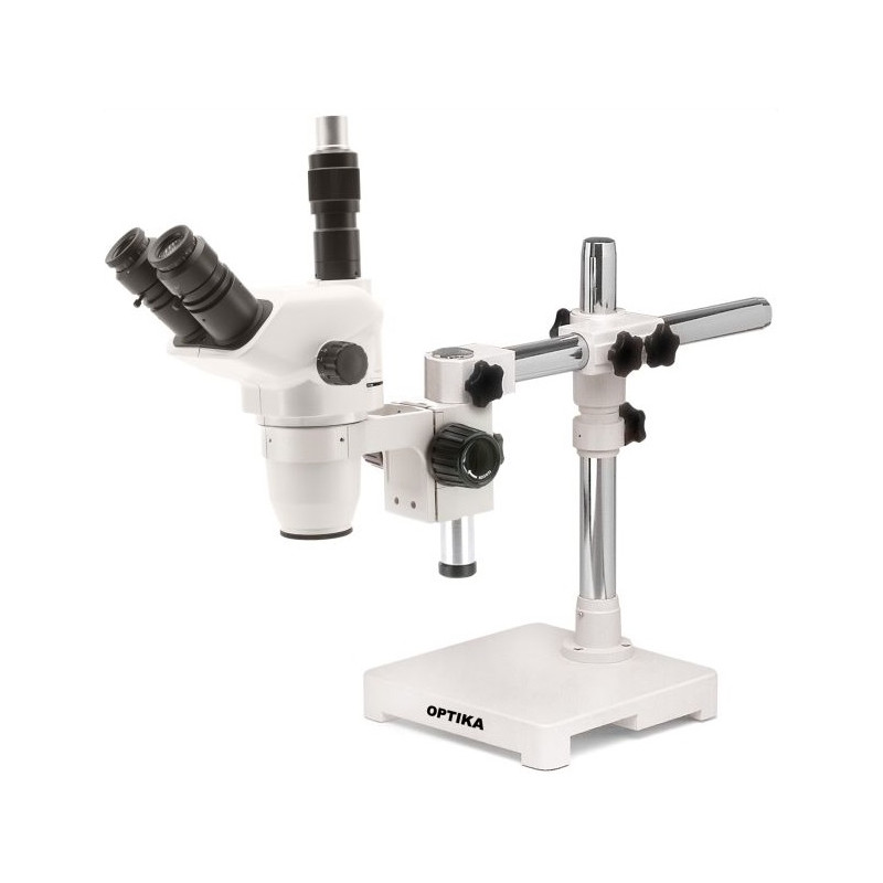 Optika Microscopul stereoscopic zoom Stand interschimbabil SZN-8 7x-45, trino