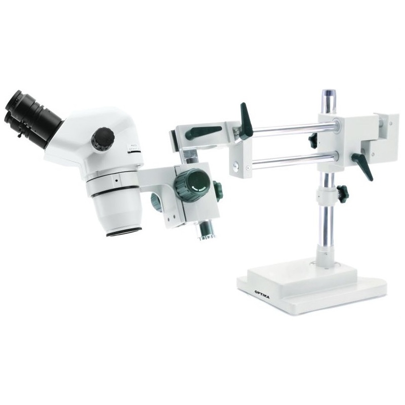 Optika Microscop stereo binocular SZN-9, zoom, 7x-45x, LED, cu stand cu proeminente
