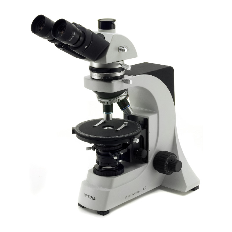 Optika Microscop trinocular B-500POL cu cap polarizator ERGO si iluminare X-LED