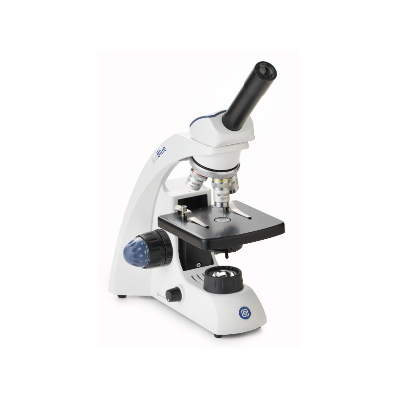 Euromex Microscop BioBlue, BB.4200, mono, DIN, 40x-400x, 10x/18, LED, 1W