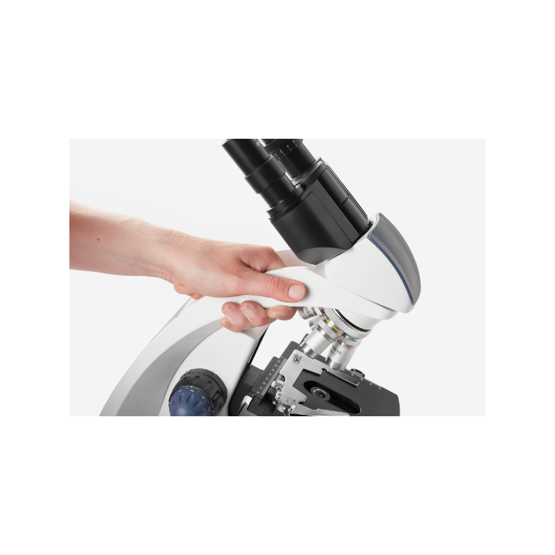 Euromex Microscop BioBlue, BB.4240, monocular, DIN, semiplan, 40x-600x, 10x/18, LED, 1 W