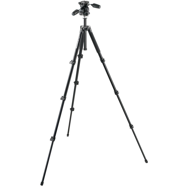 Manfrotto Trepied din aluminiu MK294A4-D3RC2 tripod set with 3-way tilt-head