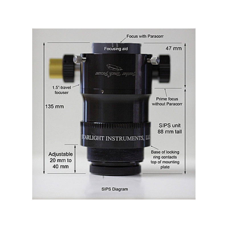 Starlight Instruments Focuser Corector coma Paracorr SIPS