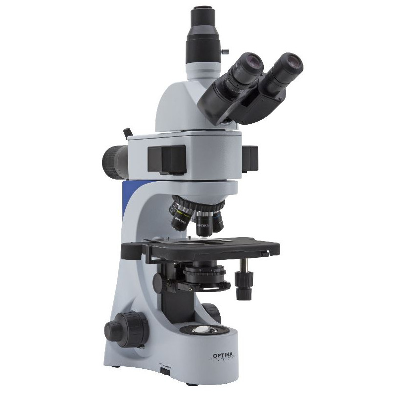 Optika Microscop trinocular, B-383LD2-fluorescenta, filtru B&G, LED