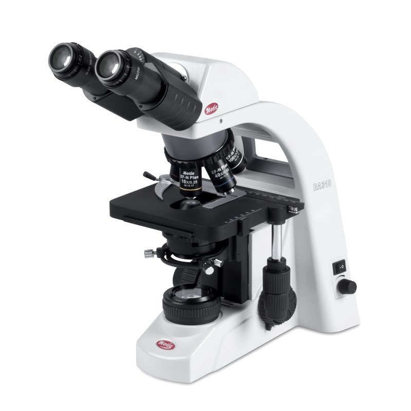 Motic Microscop BA310E, bino, infinity, EC- plan, achro, 40x - 400x, Hal