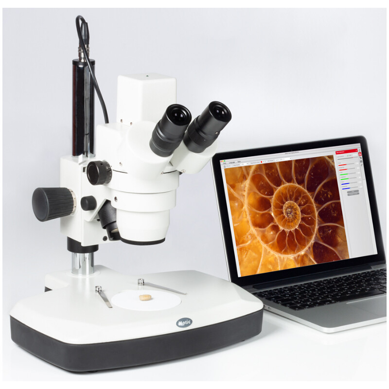 Motic Microscopul stereoscopic zoom Microscop stereo DM-143-FBGG