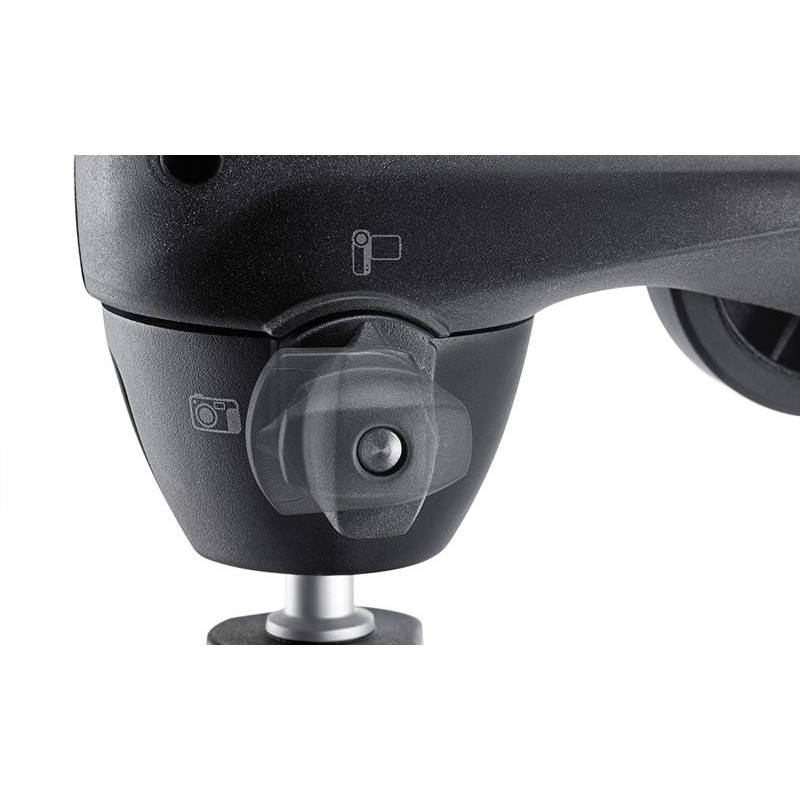 Manfrotto Kit trepied foto/video Compact action, negru
