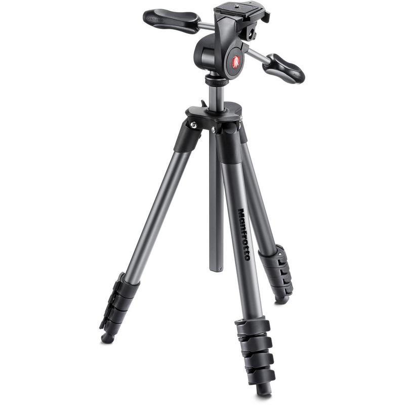 Manfrotto Set trepied foto Compact Advanced, negru