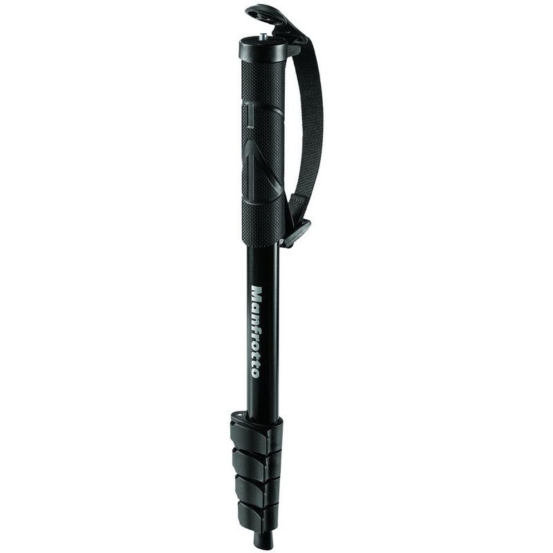 Manfrotto Monopied din aluminiu Monopod Compact Light, negru